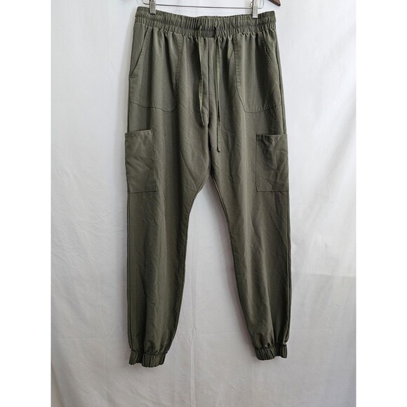 eliteMed Performance Scrub Pants Olive Jogger Style Women’s Size XL - Picture 1 of 11